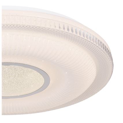 Globo - prigušiva LED stropna svetiljka LED/30W/230V 3000-6500K prečnik 50 cm bela Wi-Fi Tuya + daljinski upravljač