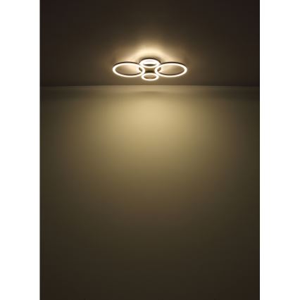 Globo - LED plafonsko svetlo LED/40W/230V 2700/4500/6500K preč. 35,5x53 cm crna