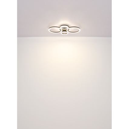 Globo - LED plafonsko svetlo LED/40W/230V 2700/4500/6500K preč. 35,5x53 cm crna