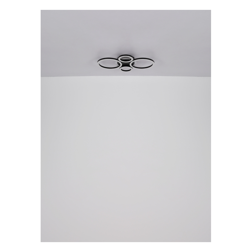 Globo - LED plafonsko svetlo LED/40W/230V 2700/4500/6500K preč. 35,5x53 cm crna