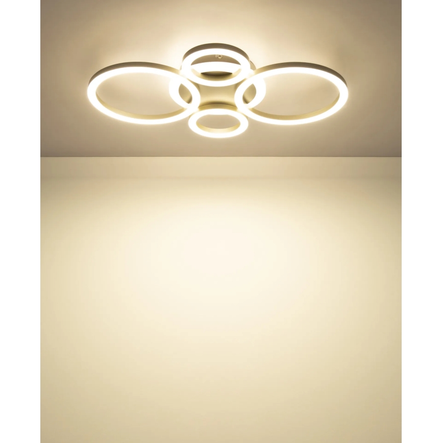 Globo - LED plafonska svetiljka LED/40W/230V 2700/4500/6500K prečnik 35,5x53 cm mesing