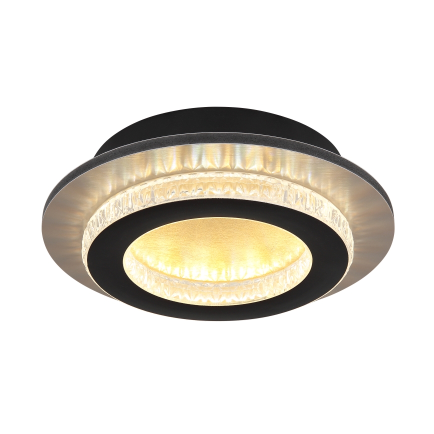 Globo - LED plafonsko svetlo LED/12W/230V 3000/4000/6500K fi 20 cm crno
