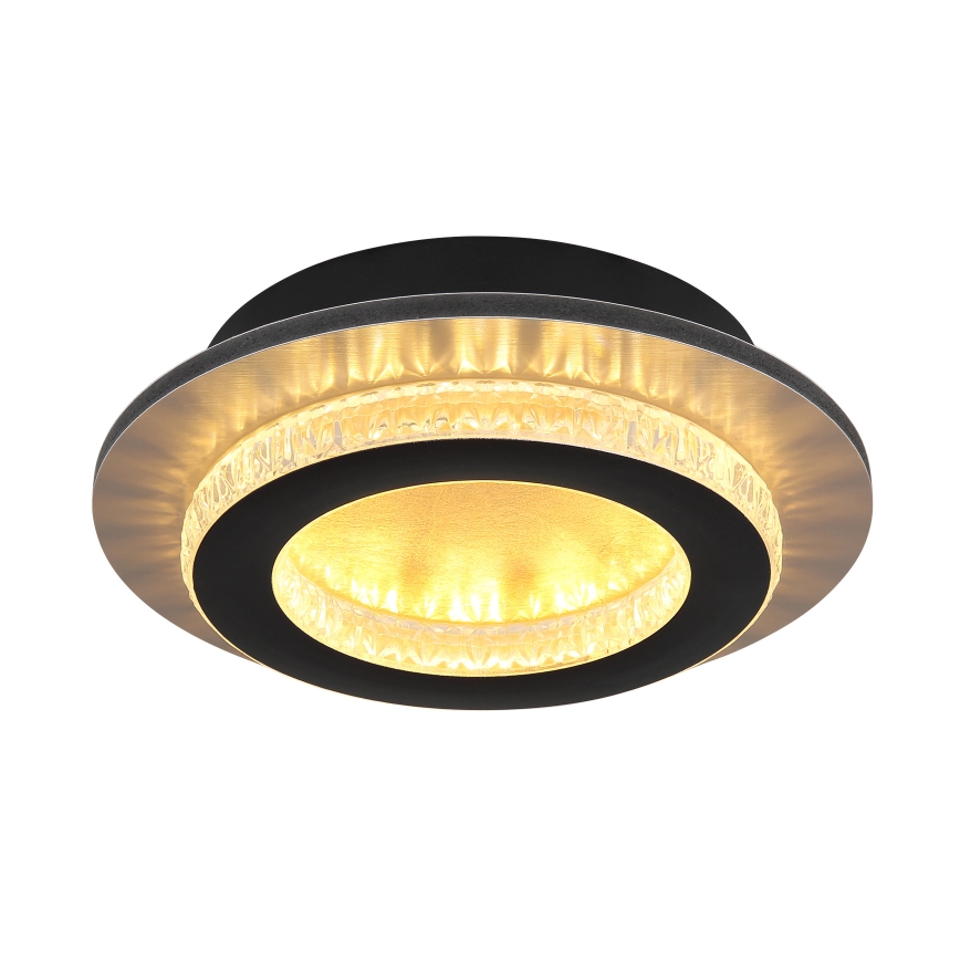 Globo - LED plafonsko svetlo LED/12W/230V 3000/4000/6500K fi 20 cm crno