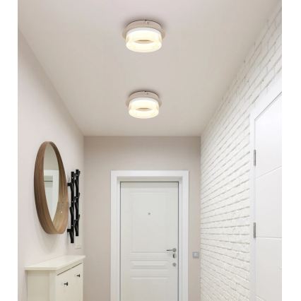 Globo - LED stropna svetiljka LED/8W/230V 3000K, prečnik 16 cm