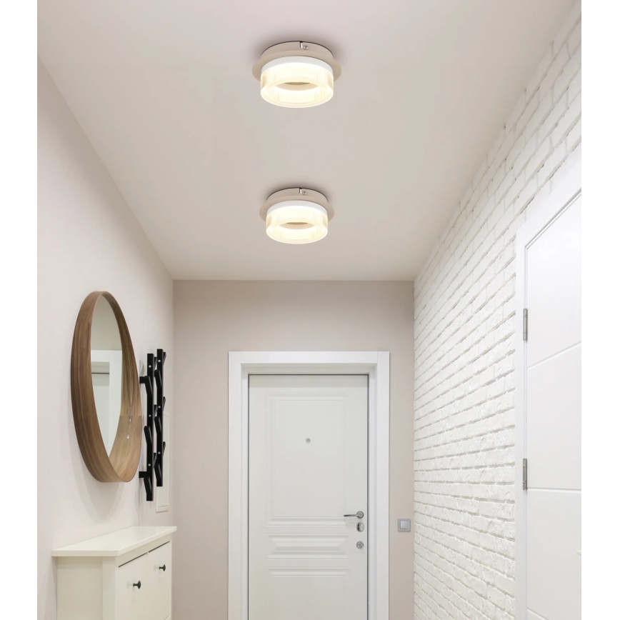 Globo - LED stropna svetiljka LED/8W/230V 3000K, prečnik 16 cm