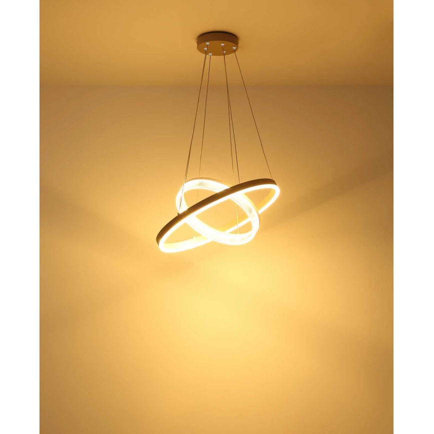 Globo - LED Luster na sajli LED/30W/230V 3000K