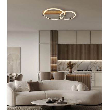 Globo - LED plafonsko svetlo LED/24W/230V 3000K 58x38 cm bež
