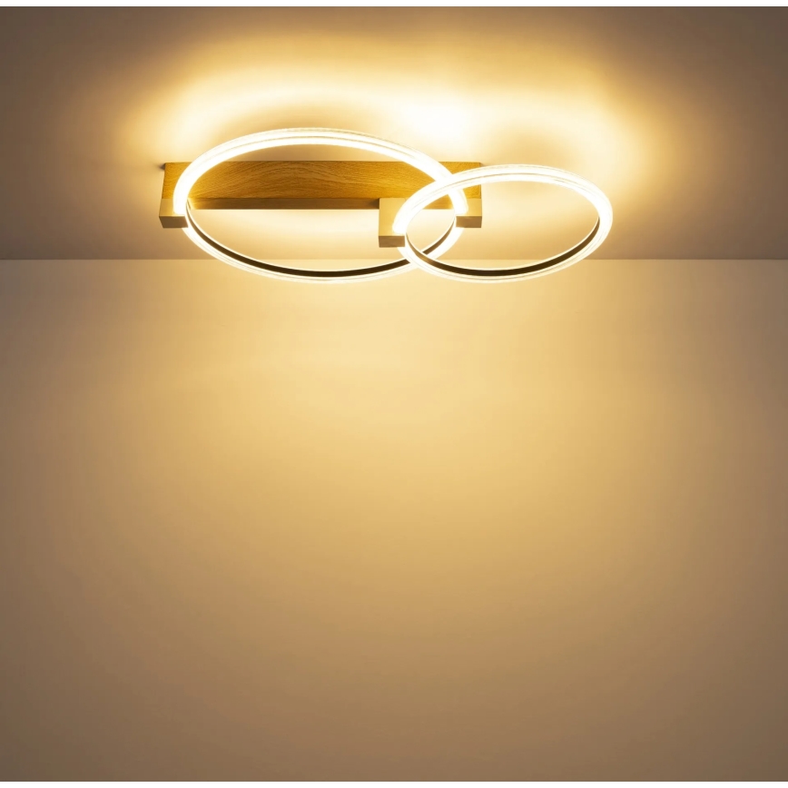 Globo - LED plafonsko svetlo LED/24W/230V 3000K 58x38 cm bež