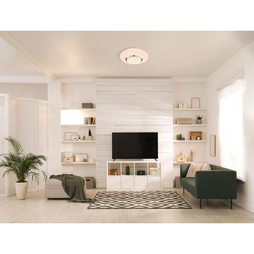 Globo - LED RGBW prigušiva stropna LED svetiljka/18W/230V 3000K prečnik 34 cm