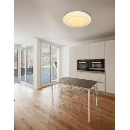 Globo - LED prigušiva plafonska svetiljka LED/28W/230V 3000-6000K Tuya Wi-Fi + daljinski upravljač