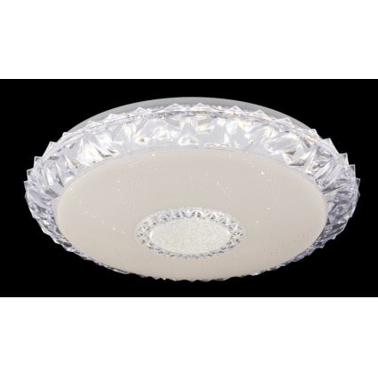 Globo - LED prigušiva stropna svetiljka LED/40W/230V 2700-6500K prečnik 50 cm Wi-Fi Tuya + daljinski upravljač