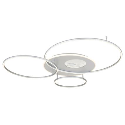 Globo - LED prigušiva stropno svetlo LED/70W/230V 2700-6500K mat hrom + daljinski upravljač