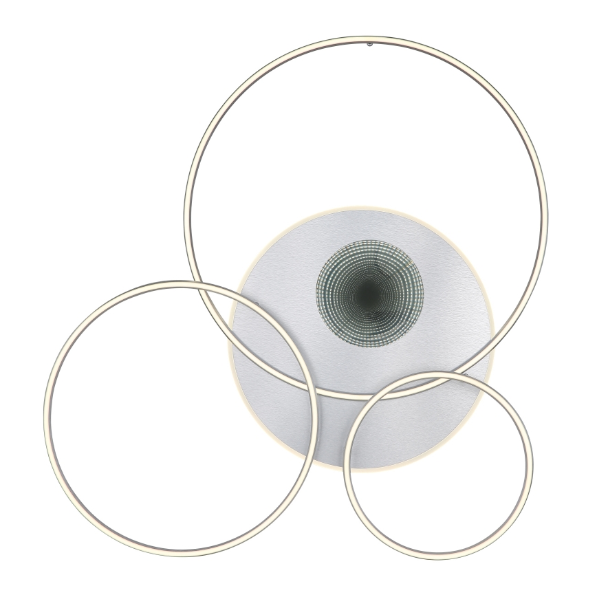 Globo - LED prigušiva stropno svetlo LED/70W/230V 2700-6500K mat hrom + daljinski upravljač