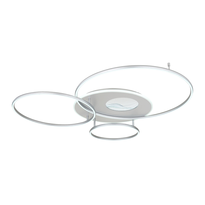 Globo - LED prigušiva stropno svetlo LED/70W/230V 2700-6500K mat hrom + daljinski upravljač