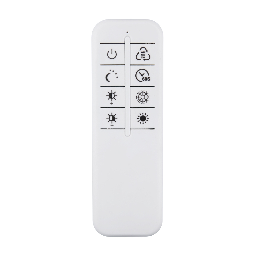 Globo - LED prigušiva stropno svetlo LED/70W/230V 2700-6500K mat hrom + daljinski upravljač