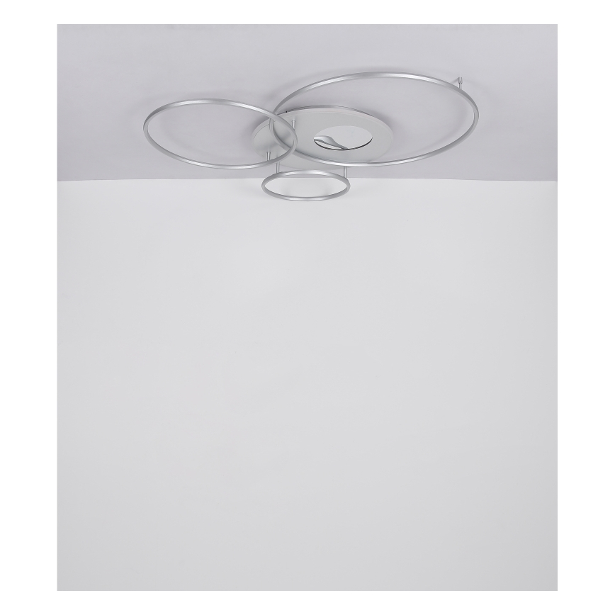 Globo - LED prigušiva stropno svetlo LED/70W/230V 2700-6500K mat hrom + daljinski upravljač