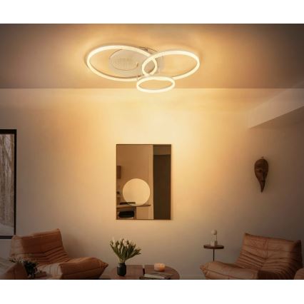 Globo - LED plafonsko svetlo LED/40W/230V 3000K 78x60 cm bež