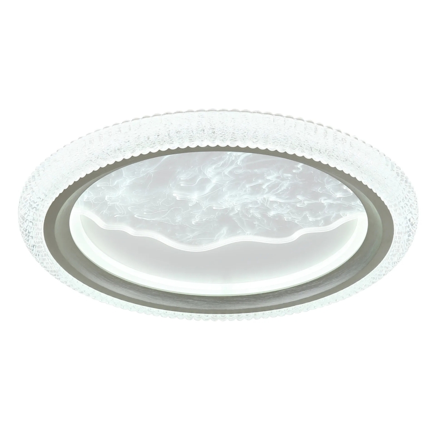 Globo - LED plafonsko svetlo LED/28W/230V 3000/4200/6000K pr. 39,5 cm srebrna