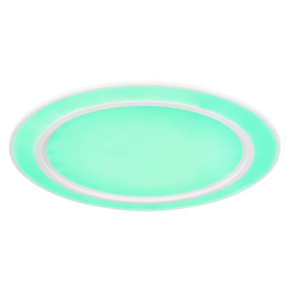 Globo - LED RGB prigušiva plafonska svetiljka LED/26W/230V + LED/26W + daljinski upravljač