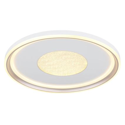 Globo - LED prigušiva plafonska lampa LED/60W/230V 2700-6000K prečnik 59 cm bela/krem + daljinski upravljač