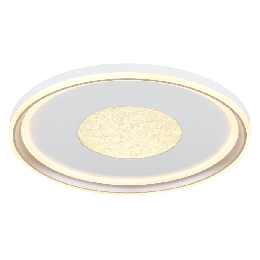 Globo - LED prigušiva plafonska lampa LED/60W/230V 2700-6000K prečnik 59 cm bela/krem + daljinski upravljač