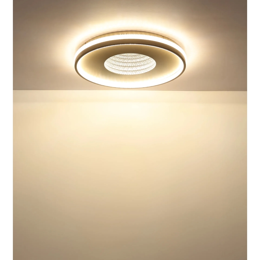 Globo - LED prigušiva stropna svetiljka LED/40W/230V 2700-6500K prečnik 50,5 cm + daljinski upravljač