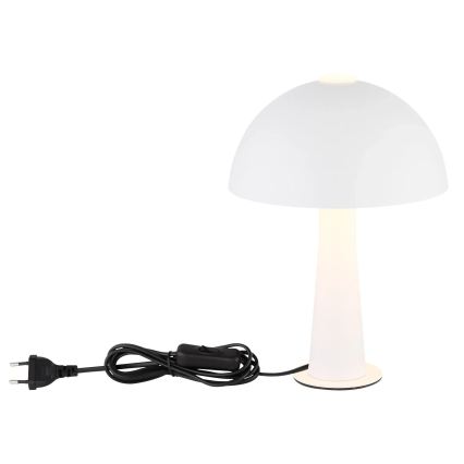 Globo - Stona lampa 1xE14/25W/230V bela