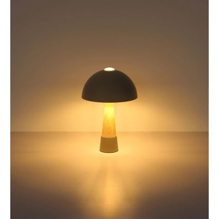 Globo - Stona lampa 1xE27ILLU/40W/230V siva