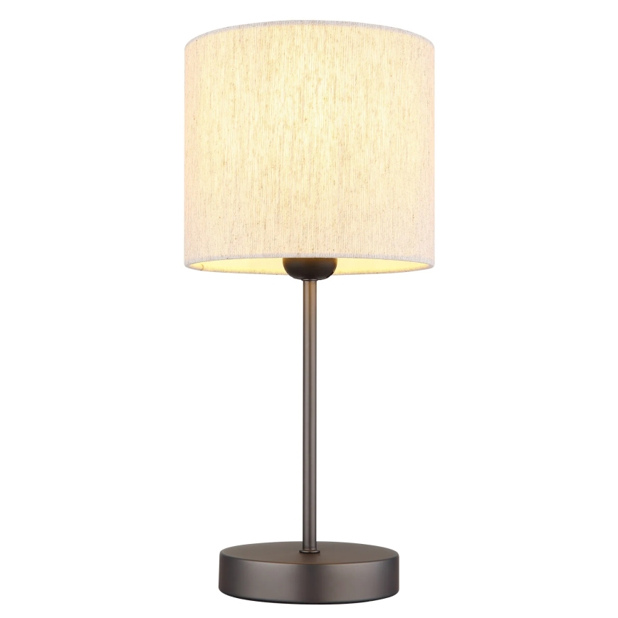 Globo - Stona lampa 1xE27/25W/230V crna/bež