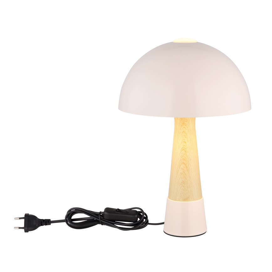 Globo - Stona lampa 1xE27ILLU/40W/230V u bež boji