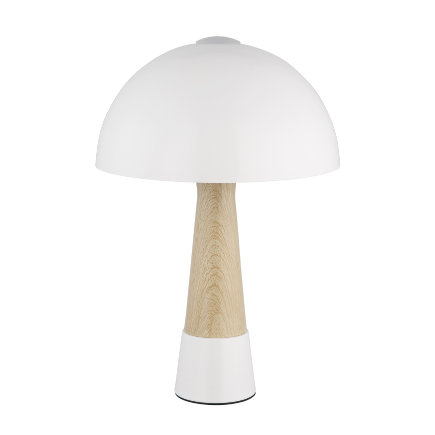 Globo - Stona lampa 1xE27ILLU/40W/230V bela