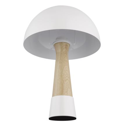 Globo - Stona lampa 1xE27ILLU/40W/230V bela