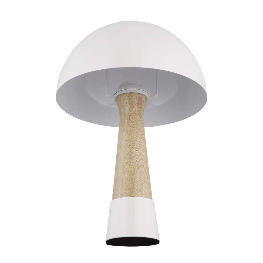 Globo - Stona lampa 1xE27ILLU/40W/230V bela