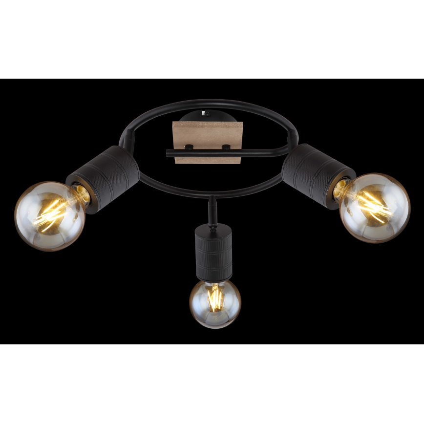 Globo - Spot svetlo 3xE27/60W/230V topola