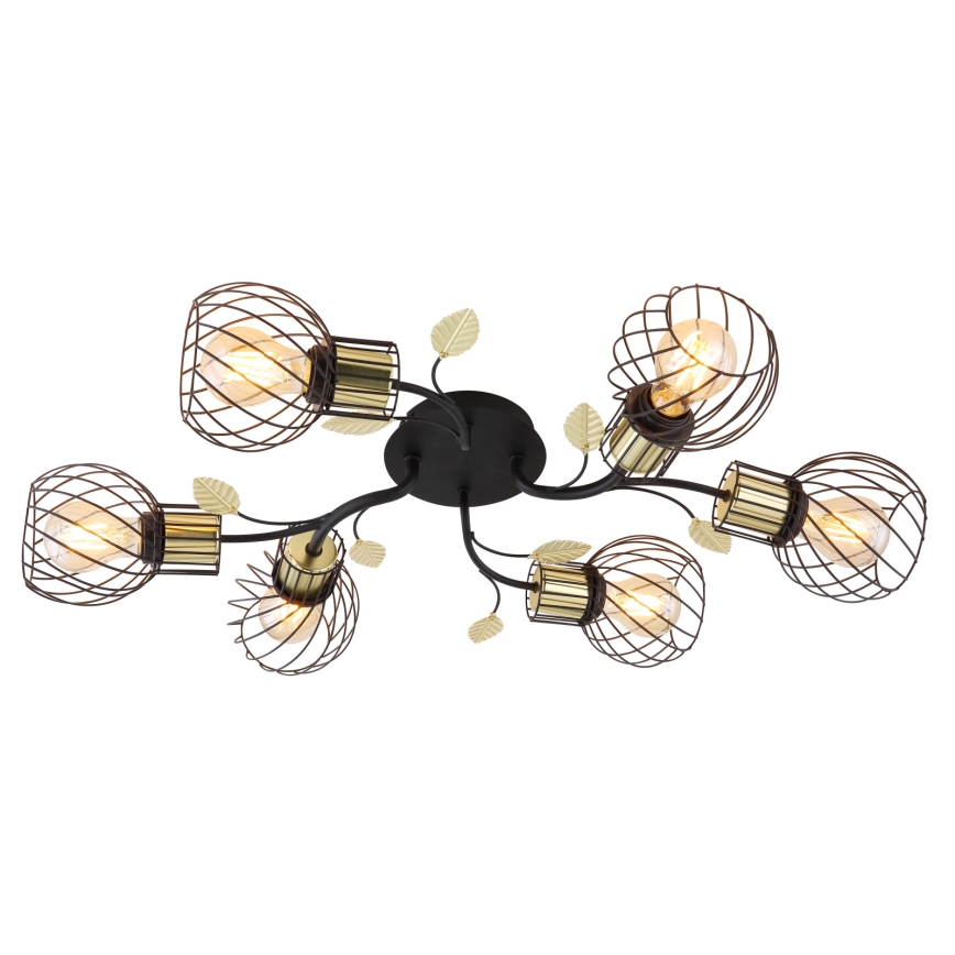 Globo - Plafonski luster 6xE27/40W/230V