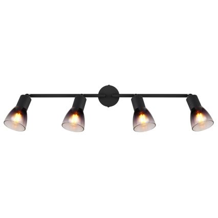 Globo - Spot svetiljka 4xE14/25W/230V crna