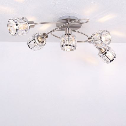 Globo - Plafonski luster 5xE14/40W/230V