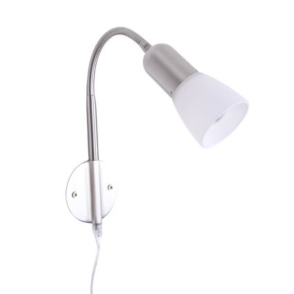 Globo - Fleksibilna lampica 1xE14/40W/230V matni hrom
