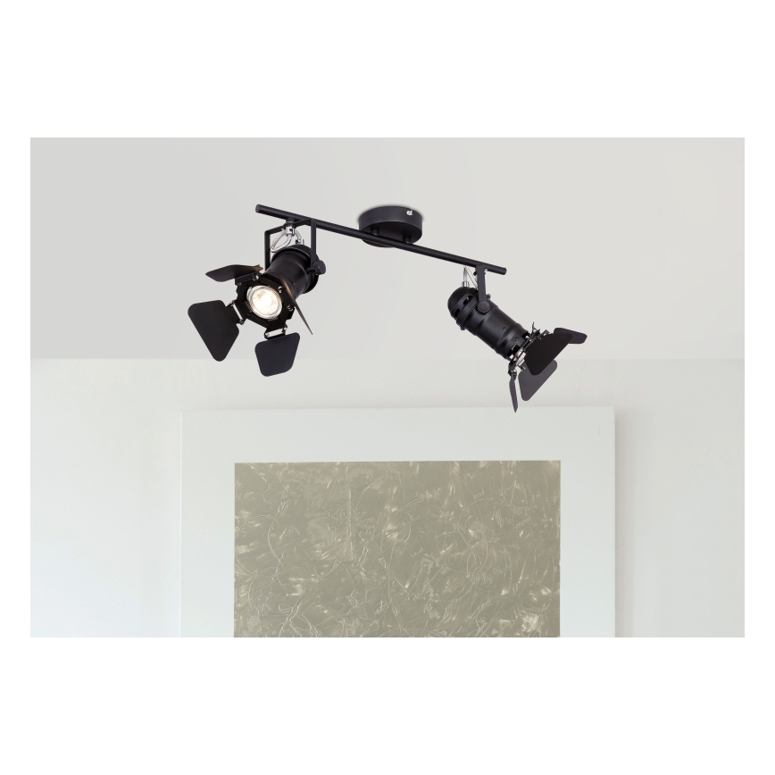 Globo - Spot svetlo 2xGU10/50W/230V