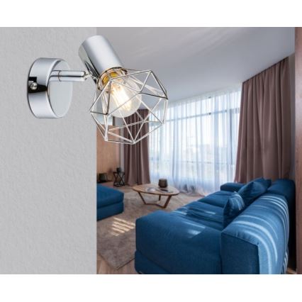 Globo - Zidna spot lampa 1xE14/40W/230V sjajni hrom