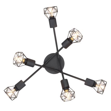 Globo - Plafonski luster (prigušiva) 6xE14/40W/230V