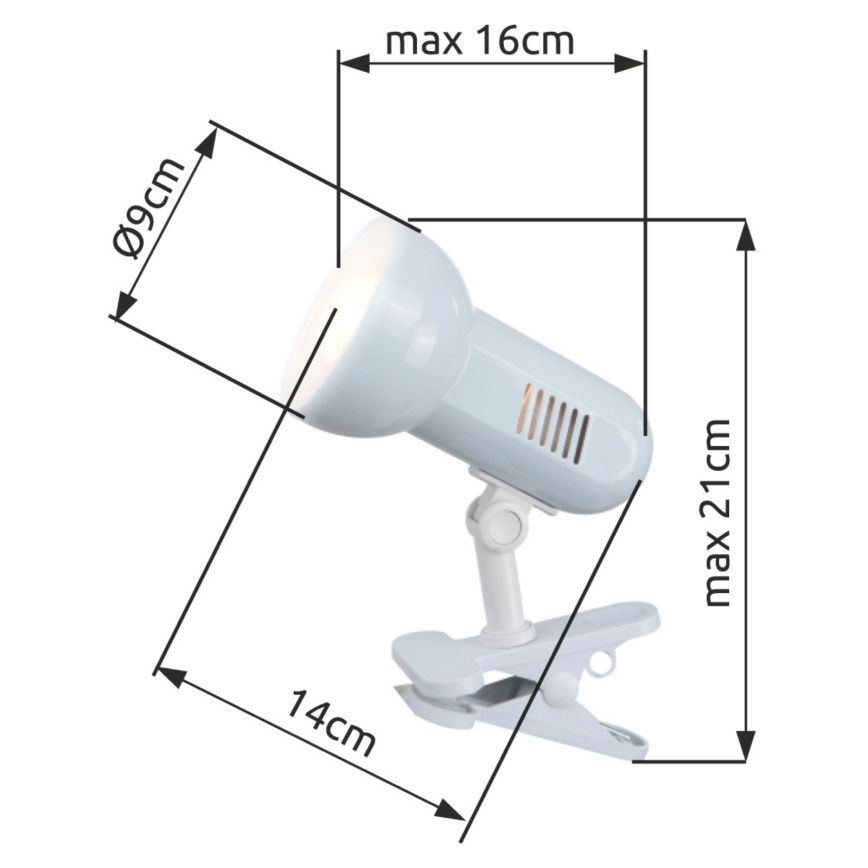 Globo - Stona lampa 1xE27/40W/230V