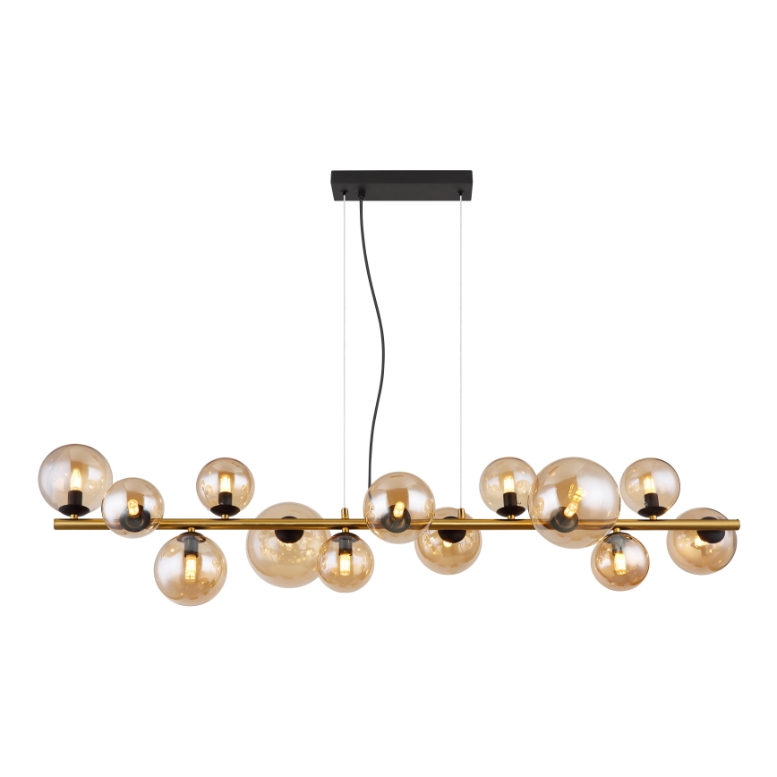 Globo - LED luster na sajli 13xG9/3,5W/230V mesing