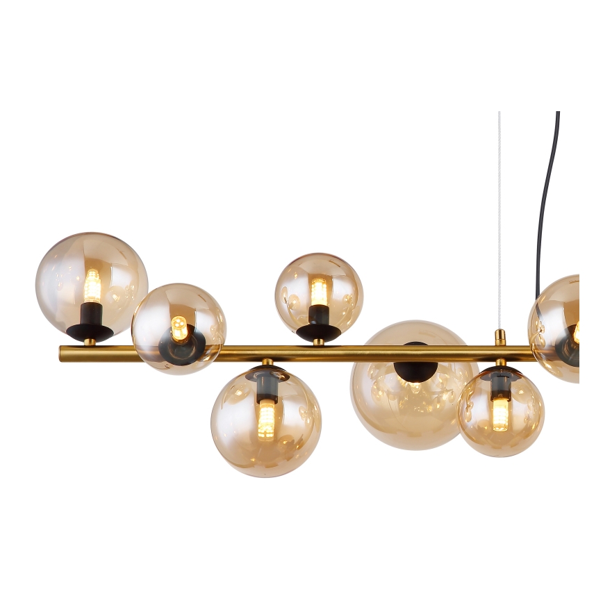 Globo - LED luster na sajli 13xG9/3,5W/230V mesing