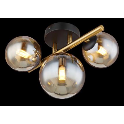 Globo - LED plafonski luster RIHA 3xG9/3,5W/230V mesing