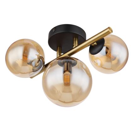 Globo - LED plafonski luster RIHA 3xG9/3,5W/230V mesing