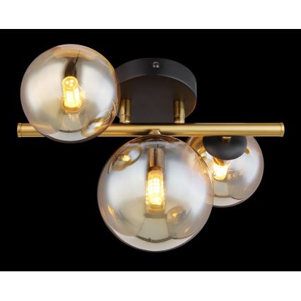 Globo - LED plafonski luster RIHA 3xG9/3,5W/230V mesing
