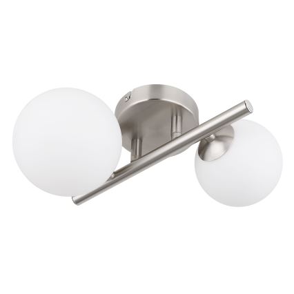 Globo - LED plafonski luster 2xG9/3W/230V matni hrom