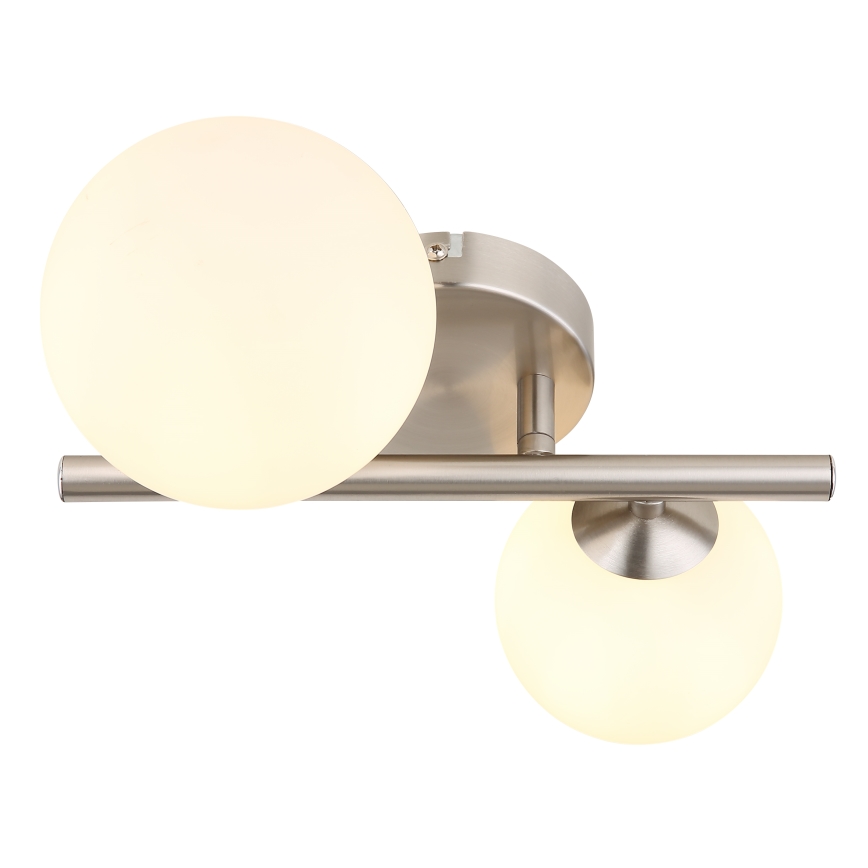 Globo - LED plafonski luster 2xG9/3W/230V matni hrom