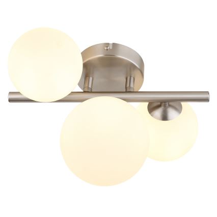 Globo - LED plafonski luster RIHA 3xG9/3,5W/230V mat hrom